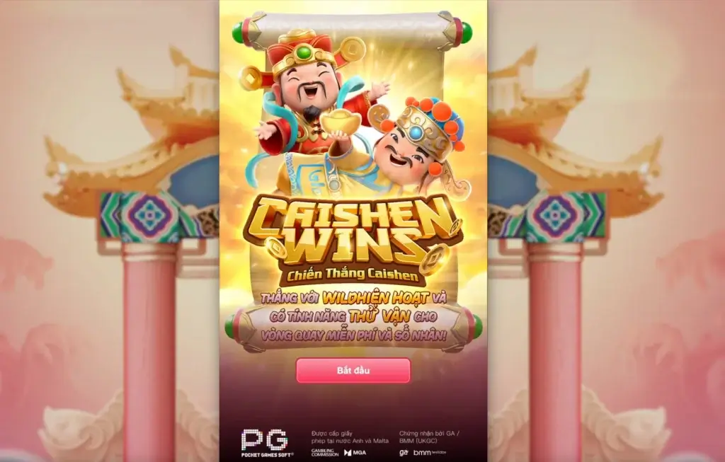 Giao diện game slot Kho Báu Thần Tài - Caishen win tại LC79 – slot nổ hũ đổi thưởng hấp dẫn 2025