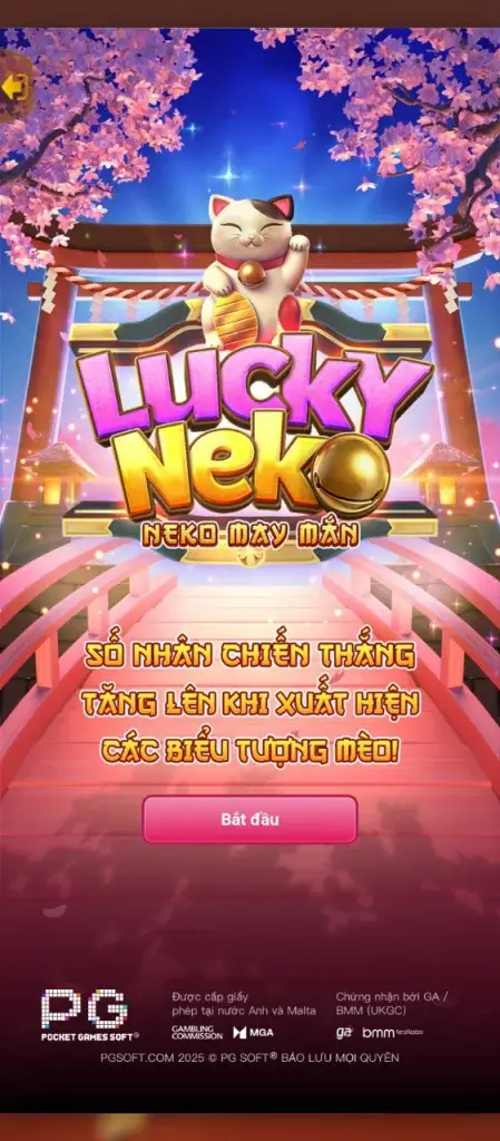 Lucky Neko – Slot quay hũ đổi thưởng siêu hot tại LC79WIN