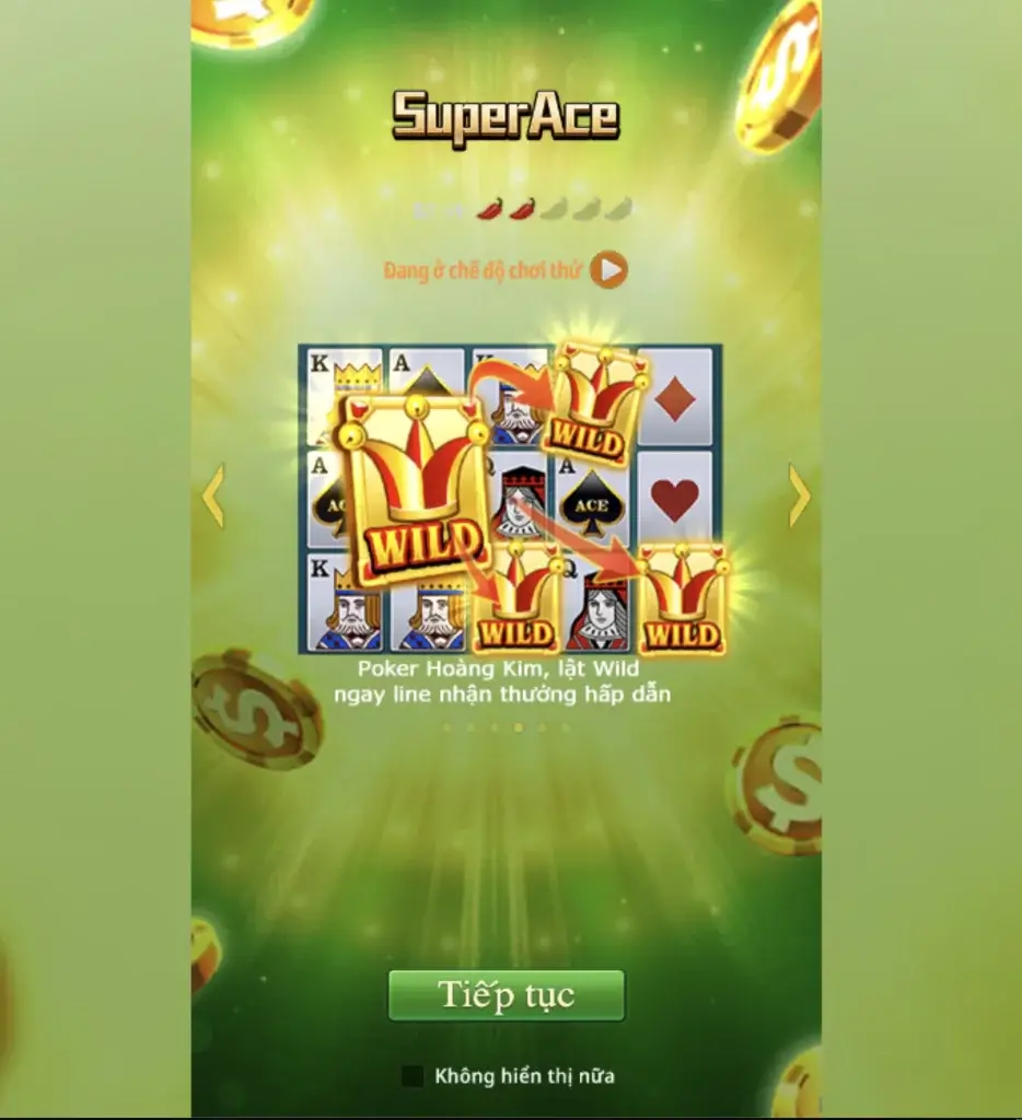 Cách chơi Super Ace LC79: 1024 cách thắng, Joker (Wild), Triệt Tiêu Nhân Bội và free game x2–x10