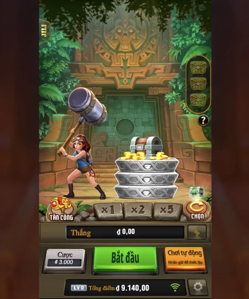 Mẹo chơi slot 1 Secret Treasure (JILI) tại LC79