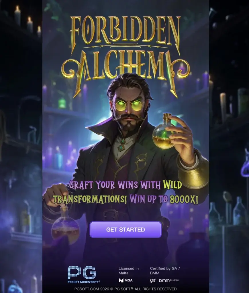 Hướng dẫn chơi slot Forbidden Alchemy PG tại LC79 – mẹo canh nhịp thắng lớn