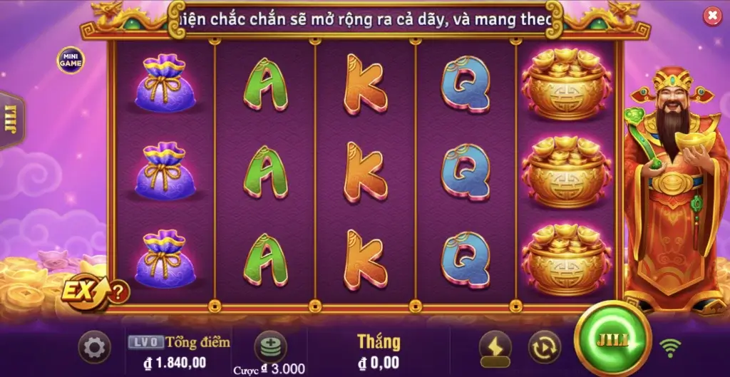 Hướng dẫn chơi slot JILI Caishen tại LC79 – mẹo canh nhịp và quản lý vốn thắng lớn